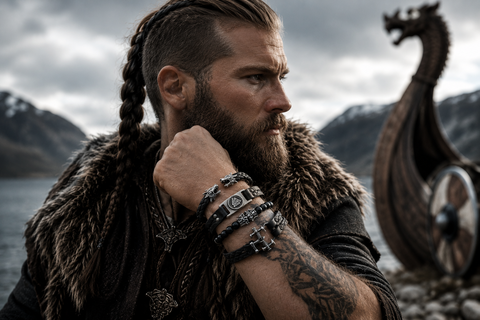 Bracelets vikings pour homme : entre puissance, style et héritage nordique