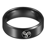 Bague acier Viking
