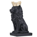 statue-lion-roi-noir