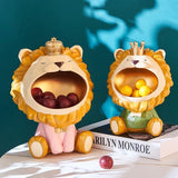 statue-lion-rangement-bouche