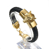 BRACELET LOUP<br> SOMPTUEUX (CUIR)