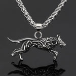 Collier loup pas cher en acier