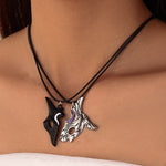 Collier mouton loup