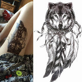 Tatouage Loup Indien