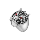 bague gothique demon