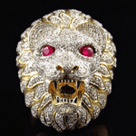 bague-tete-de-lion-diamant