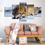cadre photo loup