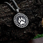 collier patte loup