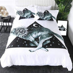 couette motif loup