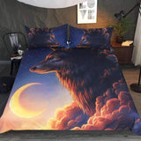 housse couette loup