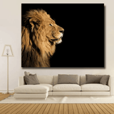 tableau-lion-eclaire-salon