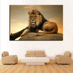 tableau-lion-roi