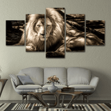 tableau-lion-couche-salon