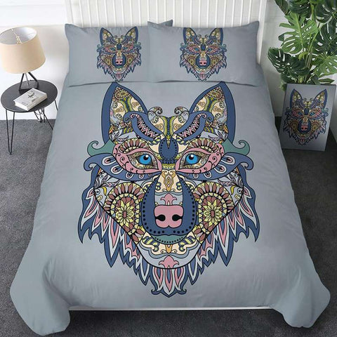 parure couette loup