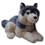 peluche chien loup