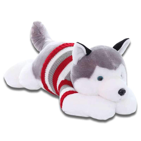 peluche loup habillé