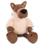 peluche loup mouton