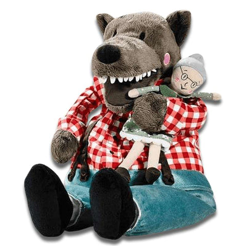 peluche loup petit chaperon rouge