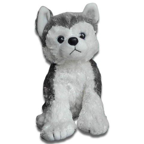 peluche loup taille moyenne