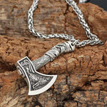 collier hache viking