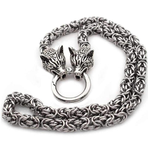 pendentif homme loup