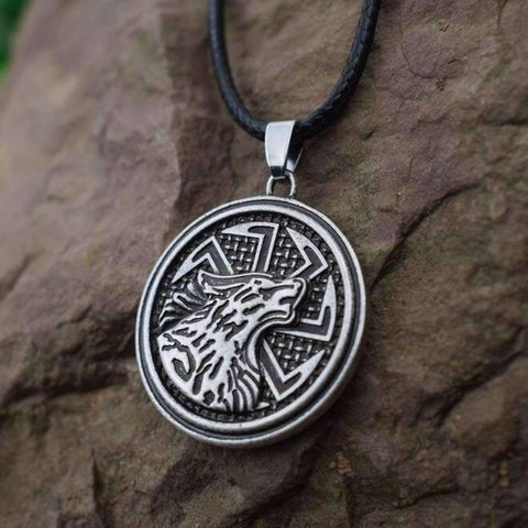 pendentif loup symbole
