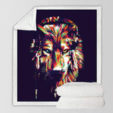 plaid facon loup