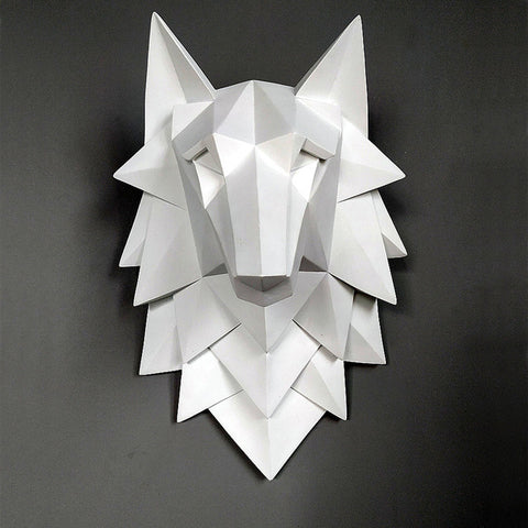 Tête de Loup Sculpture