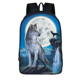 sac dos loup geant