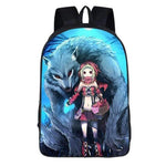 sac a dos petit chaperon rouge