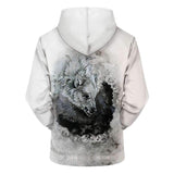 sweat homme loup dos