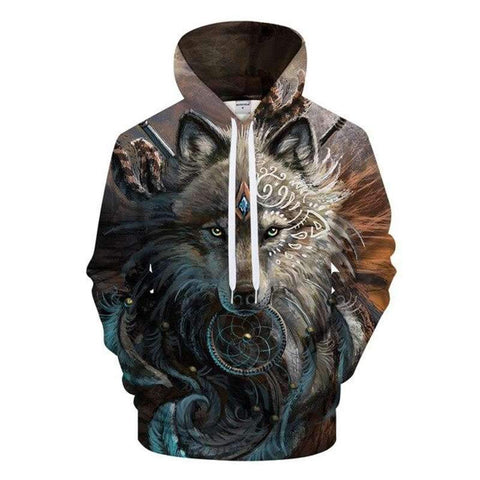 sweat loup indien