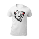 t-shirt logo de loup