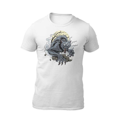 t-shirt loup garou