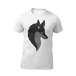 t-shirt loup noir