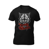 t-shirt noir wolf of the streets