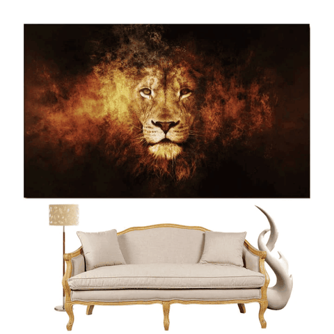 tableau-tete-de-lion