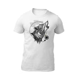 tee-shirt loup hurlant