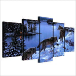toile meute de loups