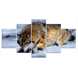 toile photo loup